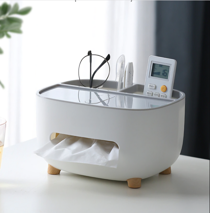 Carvallo - Stilren Organiseringslåda Och Telefonstativ För Ett Stressfritt Hem Carvallo