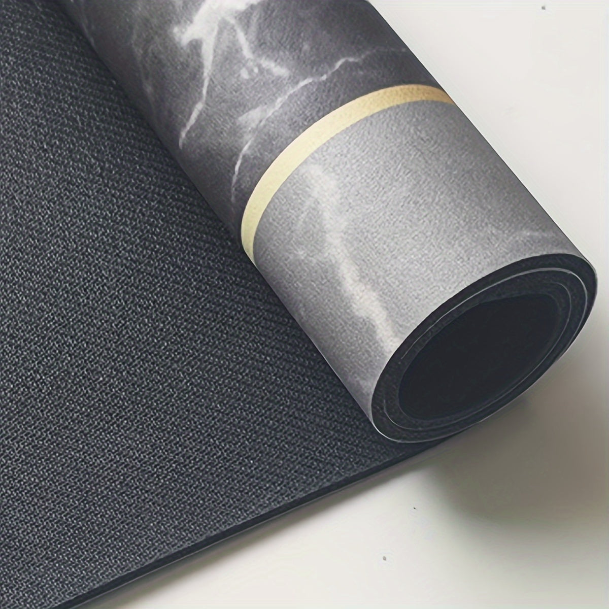 Lucky Charm Snabbtorkande Badmatta - Geometrisk Design med Halkfri för Duschen och Entrén Carvallo