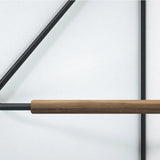 Carvallo – Multifunktionell klädhängare med hylla och platsbesparande design Carvallo