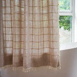 Vintage Inspirerad Rutig Duschgardin Carvallo