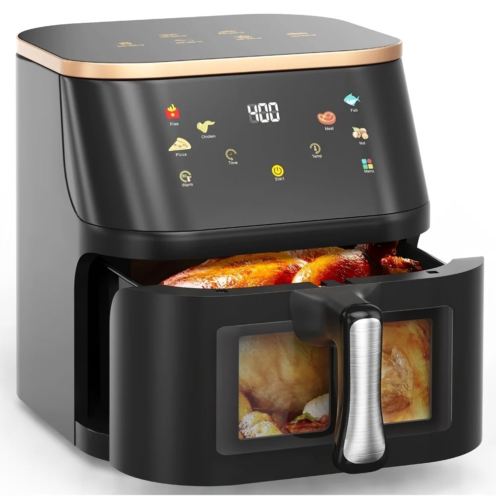 Stort Digitalt Rostfritt Stål Air Fryer Ugn Carvallo