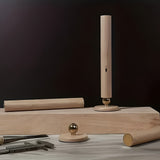 Modern LED-vägglampa – Återuppladdningsbar med touchkontroll | 360° roterbar & magnetfäste Carvallo