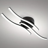 LumaCurve - Dimbar LED Plafondlampa med Elegant Kurvdesign Carvallo