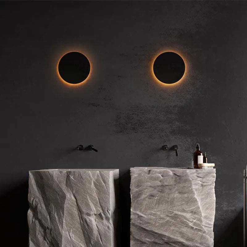 Vägglampa Modern Svart Utomhus LED Lampa Carvallo