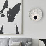 LunaGlow – Rund Mån Vägglampa Carvallo