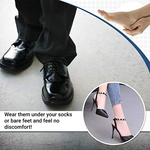 Royaleva Andningsbara Metatarsal Kuddar - Set om 2 för Komfort Carvallo