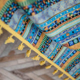 Färggranna Pärlfrans Gardin Ljusfilter Draperier Carvallo