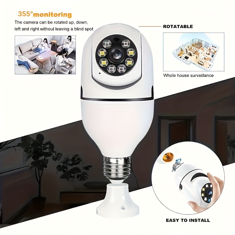 VisionGuard Smart Lamp Kamera - För Säkerhet och Komfort i Hemmet Carvallo