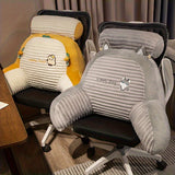 Plush Sängkudde med Ryggstöd - Mjuk Ländryggsstöd för Säng och Soffa, Fyra Säsonger Carvallo