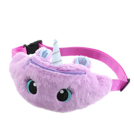 Barn Bumbag med Plysch Enhörning Design Carvallo