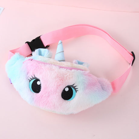 Barn Bumbag med Plysch Enhörning Design Carvallo