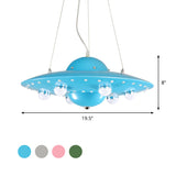 Noordse UFO Hänglampa LED Barnrum Taklampa Carvallo