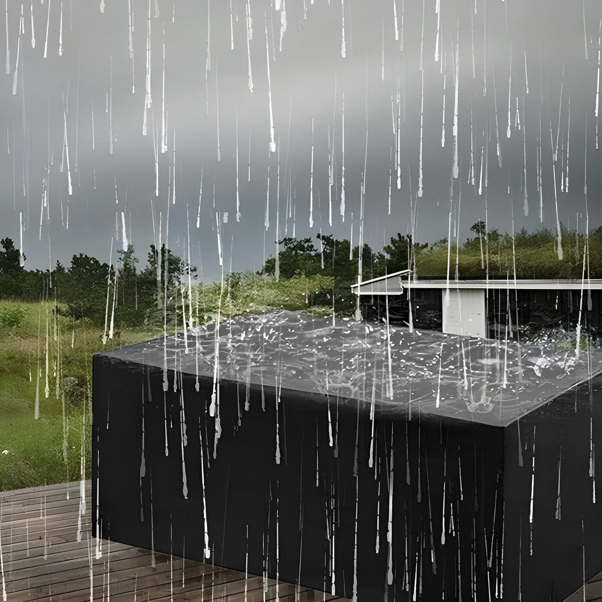 ShieldFlex Täckning - Vattentät Rektangulär Möbeltäckning Carvallo