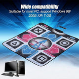 Step Dance Mat för PC – Halkfri USB Dansmatta för Spelare & Dansare Carvallo