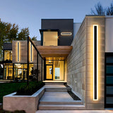 LED Utomhusvägglampor | 11.8–47.2 x 3.1 in | Vattentät IP65 Modern Akrylbelysning | Brick by Brick Carvallo