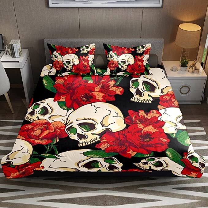 Skelett-sänglakan-Home-Hemnix-Hemnix