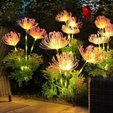 Fairy Flower LED Lamp – Lurig blommönster i stål Carvallo