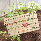 Holz Planterlinjal – Multifunktionellt frö-mätverktyg för trädgård Carvallo