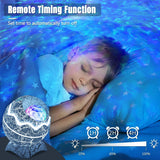 Nattljus Galaxiprojektor med Bluetooth-högtalare Carvallo