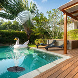 Solenerverkat fontän för trädgården – Blom-design vattenfontän för dammar och pooler Carvallo