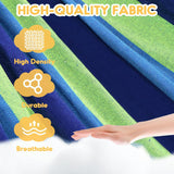 Resehängmatta – slitstark bomullscanvas för trädgårds- och campingnöje MILA Sverige