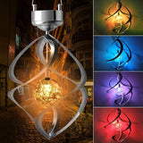 LED Solarsvindspel med färgskiftning – Dekorativ trädgår belysning för utomhusbruk Carvallo