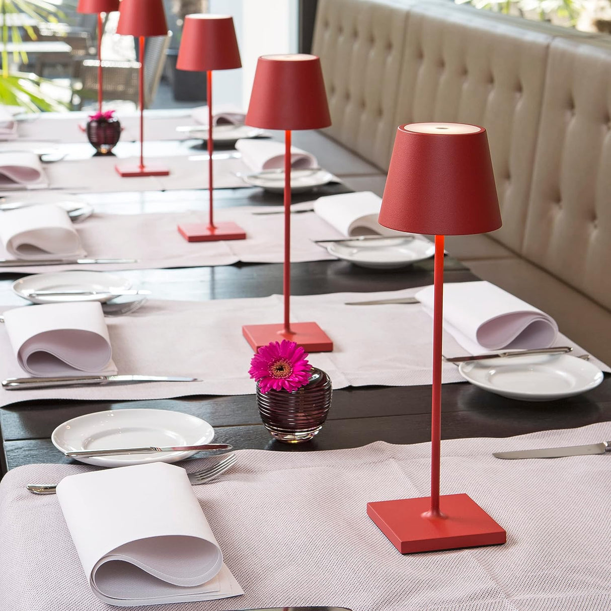 Smart Touch Bordslampa med USB-C – Perfekt för Sovrum & Arbetsutrymmen Carvallo