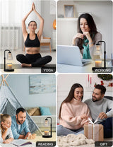 Premium Dimmable Candle Lamp Värmare Med Justerbar Höjd Carvallo