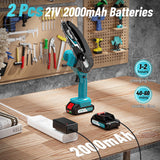 PowerCut Mini | Trådlös 6-tums kedjesåg för trädtrimning Carvallo