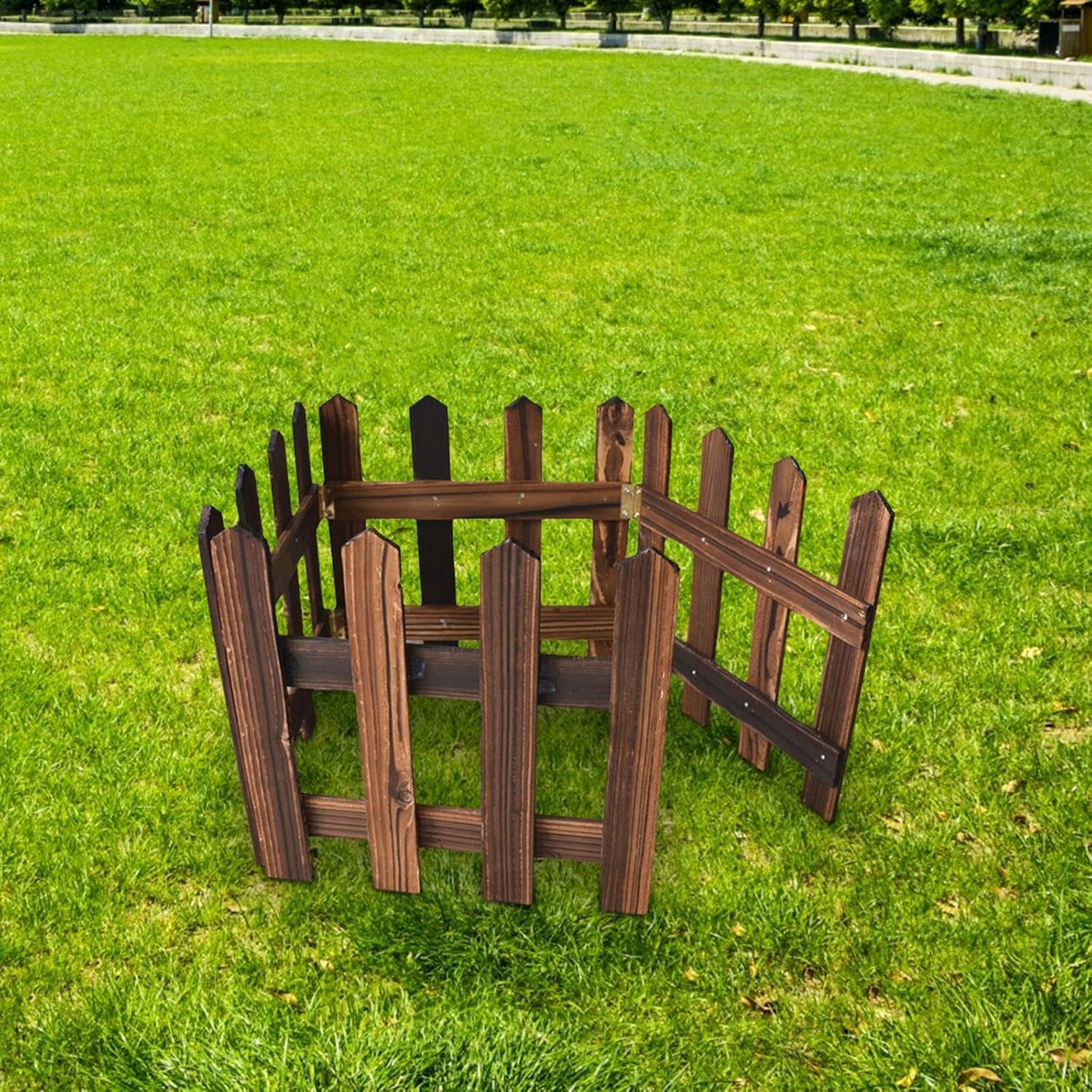 Dekorativ trädhägn för bäddar och utomhusområden Carvallo