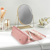 Carvallo Hårverktygsväska 2-i-1 | Värmetålig Matta & Resefodral | Organizer för Plattång & Locktång | Kompakt & Stilig Carvallo