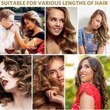 Curling Iron | Dual Barrel Hair Styler för Hemma Användning Carvallo