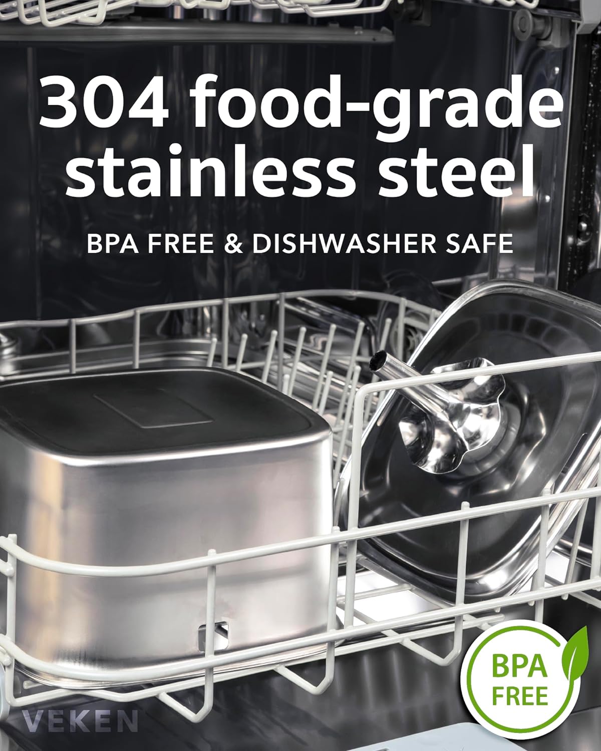 Luxora Rostfritt Stålfats Kattvatten Fontän med Filter Carvallo