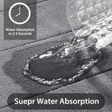 Minneskum icke halkande badmatta - 3 delar set Carvallo