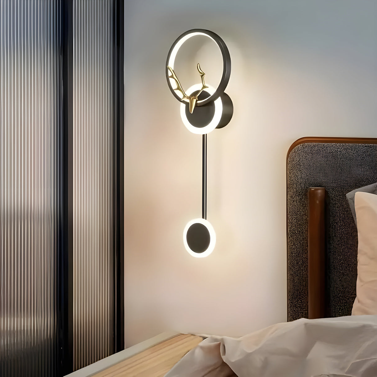 ModiGlow Light - Modern LED vägglampa med dubbel huvdesign Carvallo