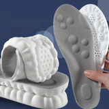 Carvallo 4D inläggssulor | Smärtfri fötter | Ergonomiskt stöd | Tvättbar & Anpassningsbar Carvallo