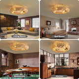 Handvävd Rattankrona – Zen Stil och Funktionalitet Carvallo