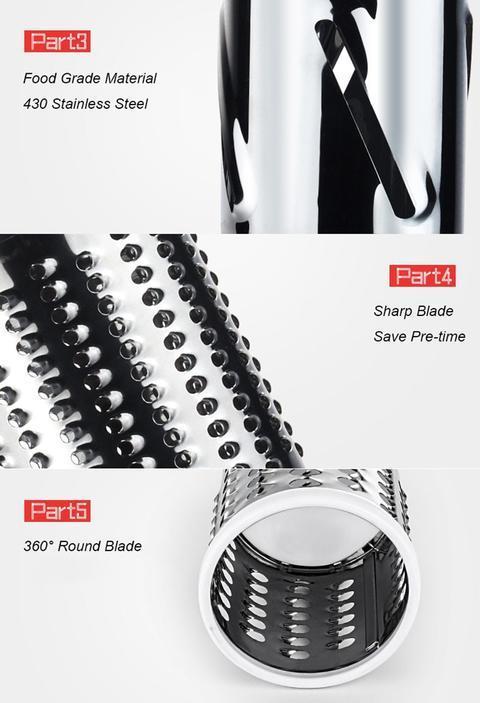 Carvallo - Multifunktionell grönsaksskärare och -rivare Carvallo