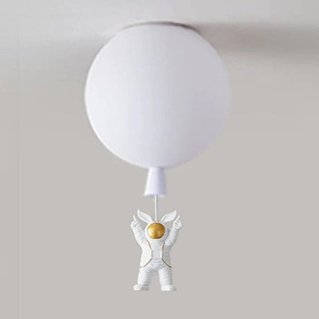 Modern Moon/Astronaut LED-taklampa Akryl MILA Sverige