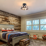 NatureLight Tre-Arm Lampe - För Atmosfärisk Belysning och Karaktär Carvallo