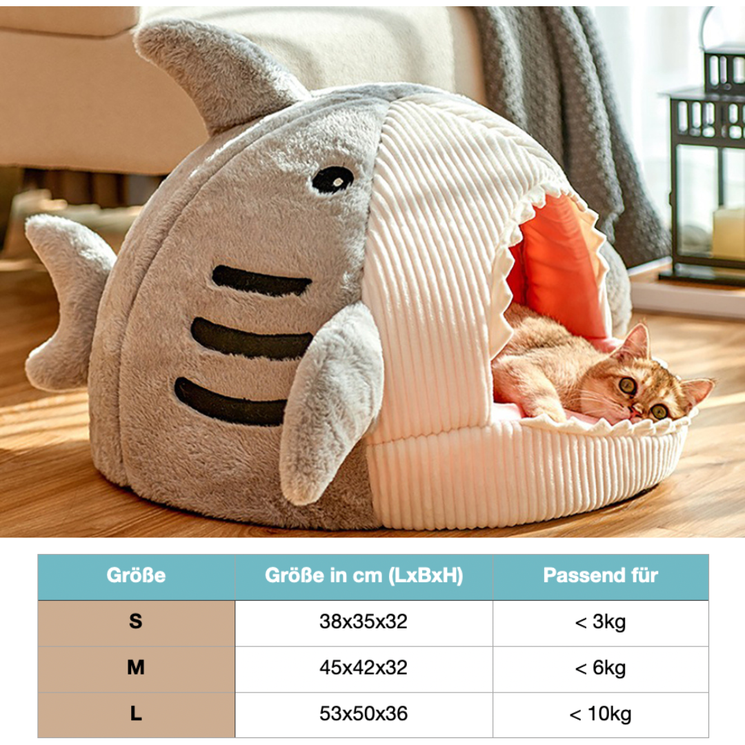 FurryDome House - Varm bärbar kudde katt husdjursgrotta hus Carvallo