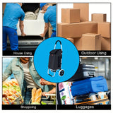 Bärbar kundvagn – Fällbar med avtagbar väska och teleskophandtag Carvallo