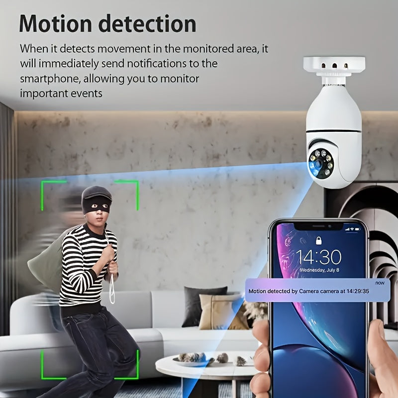 VisionGuard Smart Lamp Kamera - För Säkerhet och Komfort i Hemmet Carvallo