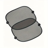 Carvallo-Solskydd SolarisFix | 2-pack för bakrutor | UV-skydd & värmeskydd | Med sugkoppar Carvallo