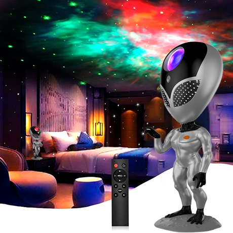 NebulaBeams - Alien Star projektor för förtrollande galaxutsikter Carvallo