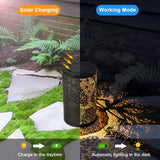 SolarArt Lantern - Lyxig Metallkonstdekoration Solutomhus Lantern Carvallo