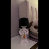 GlowCraft - Dimbar Akryl Bordslampa med LED-belysning och Tryckknappskontroll Carvallo