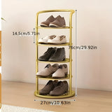 Skohållare med 4 nivåer – Utrymmesbesparande & Stabil | Modern design för hall eller lägenhet Carvallo