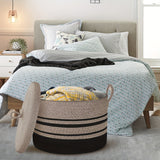 Klassisk Vävd Förvaringskorg med Lock - Stilfull Lösning för Dina Tillhörigheter Carvallo