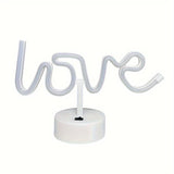 NeonLiefde - LED Neon Bordslampa för Sovrum och Festdekoration Carvallo